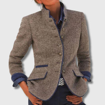Vivienne | Women's Classic Wool Blend Blazer Limited Edition