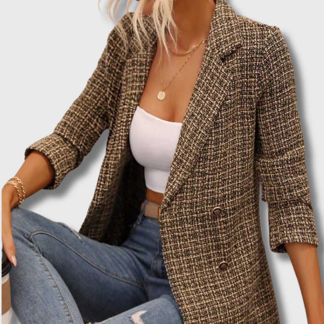 Sabine | Women's Chic Tweed Blazer Limited Edition