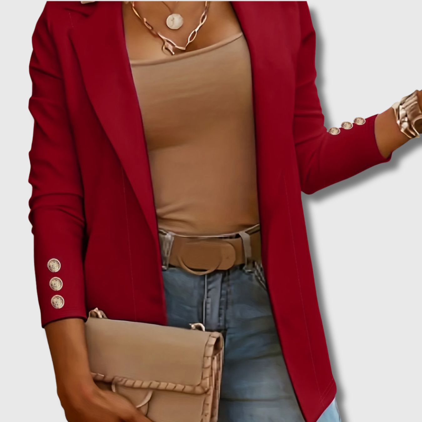 Noémie | Women's Elegant Long Jacket Limited Edition