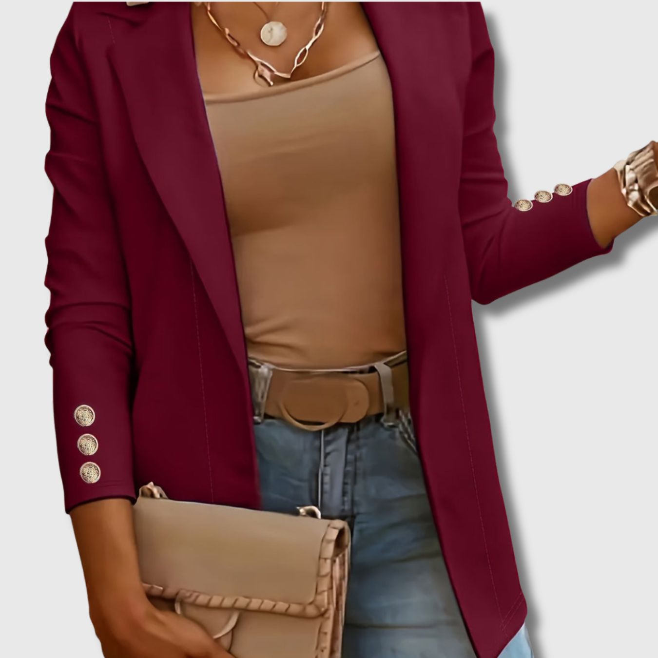 Noémie | Women's Elegant Long Jacket Limited Edition