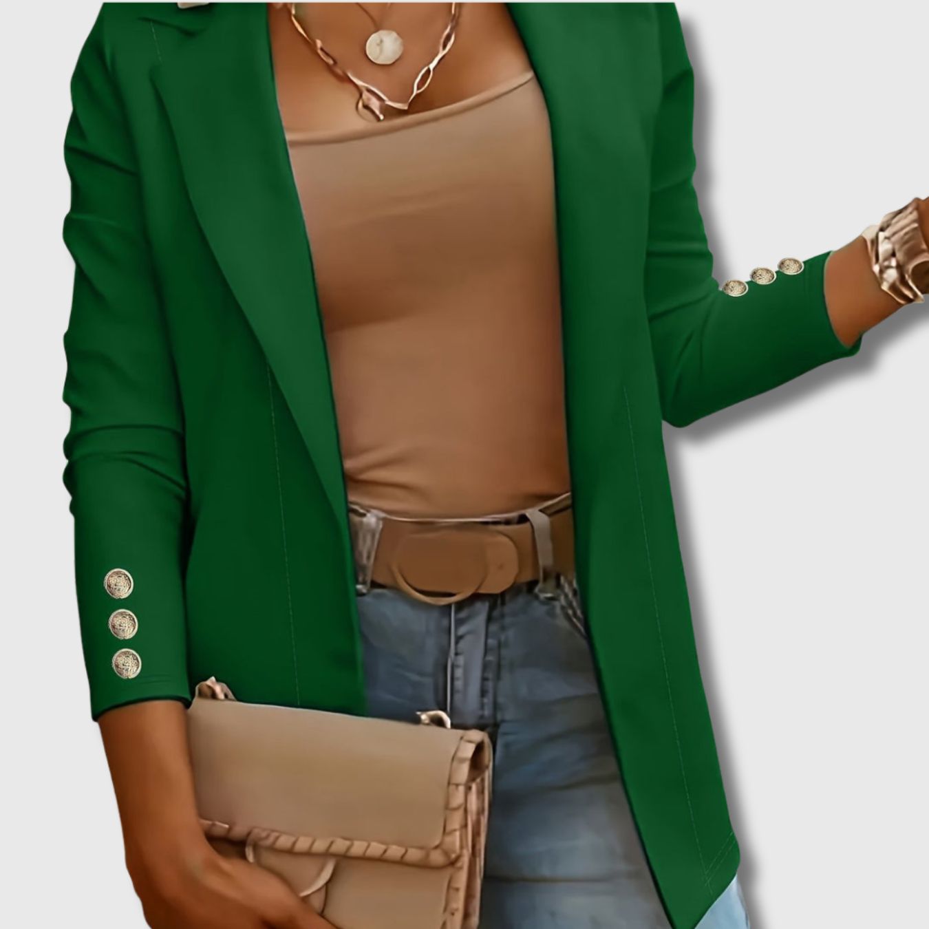 Noémie | Women's Elegant Long Jacket Limited Edition