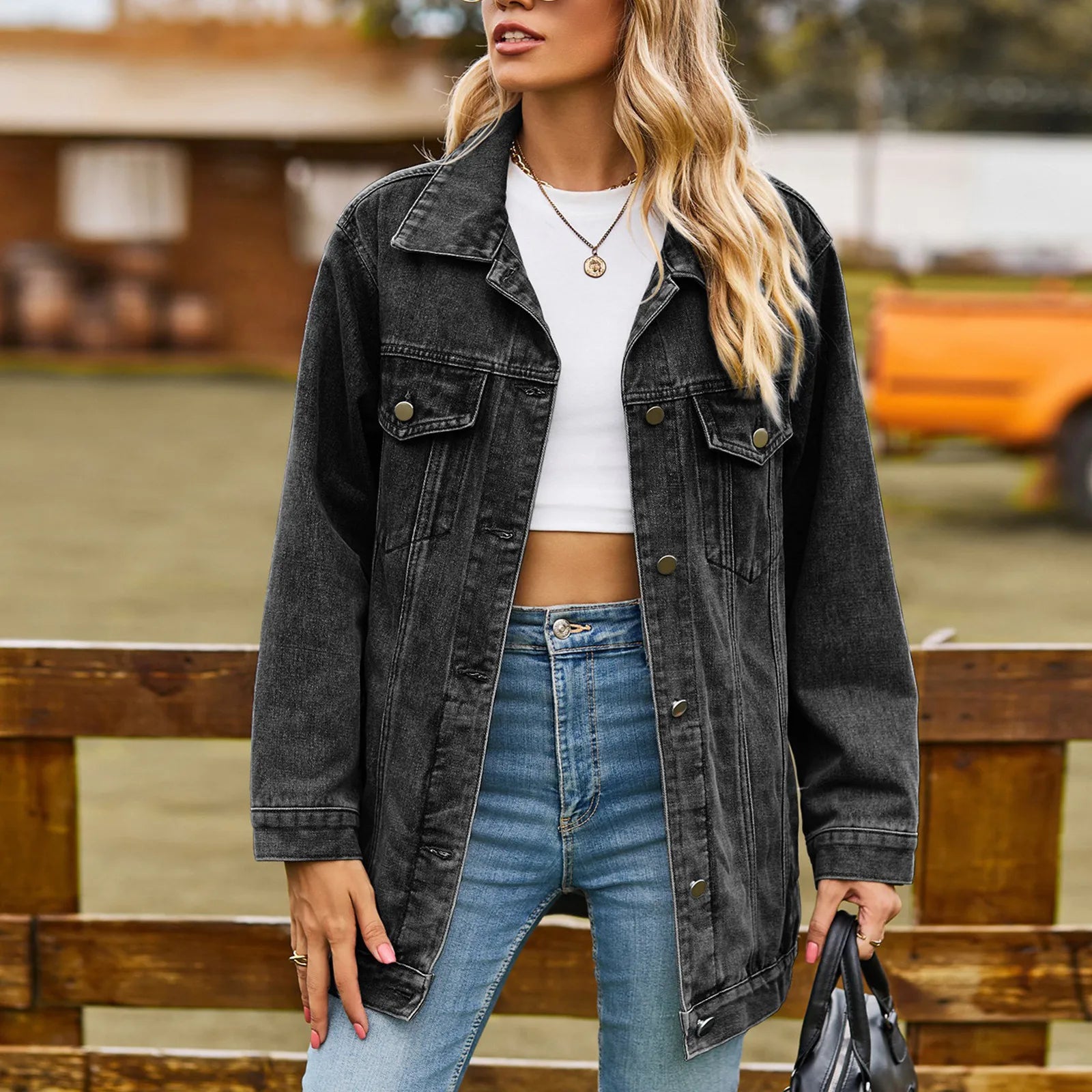 Sophie | Timeless Chic Country Denim Jacket