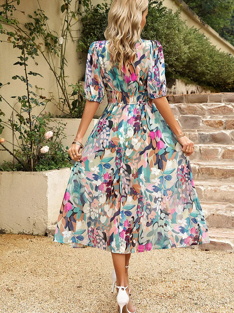 Sophie | Chic Floral Summer Dress