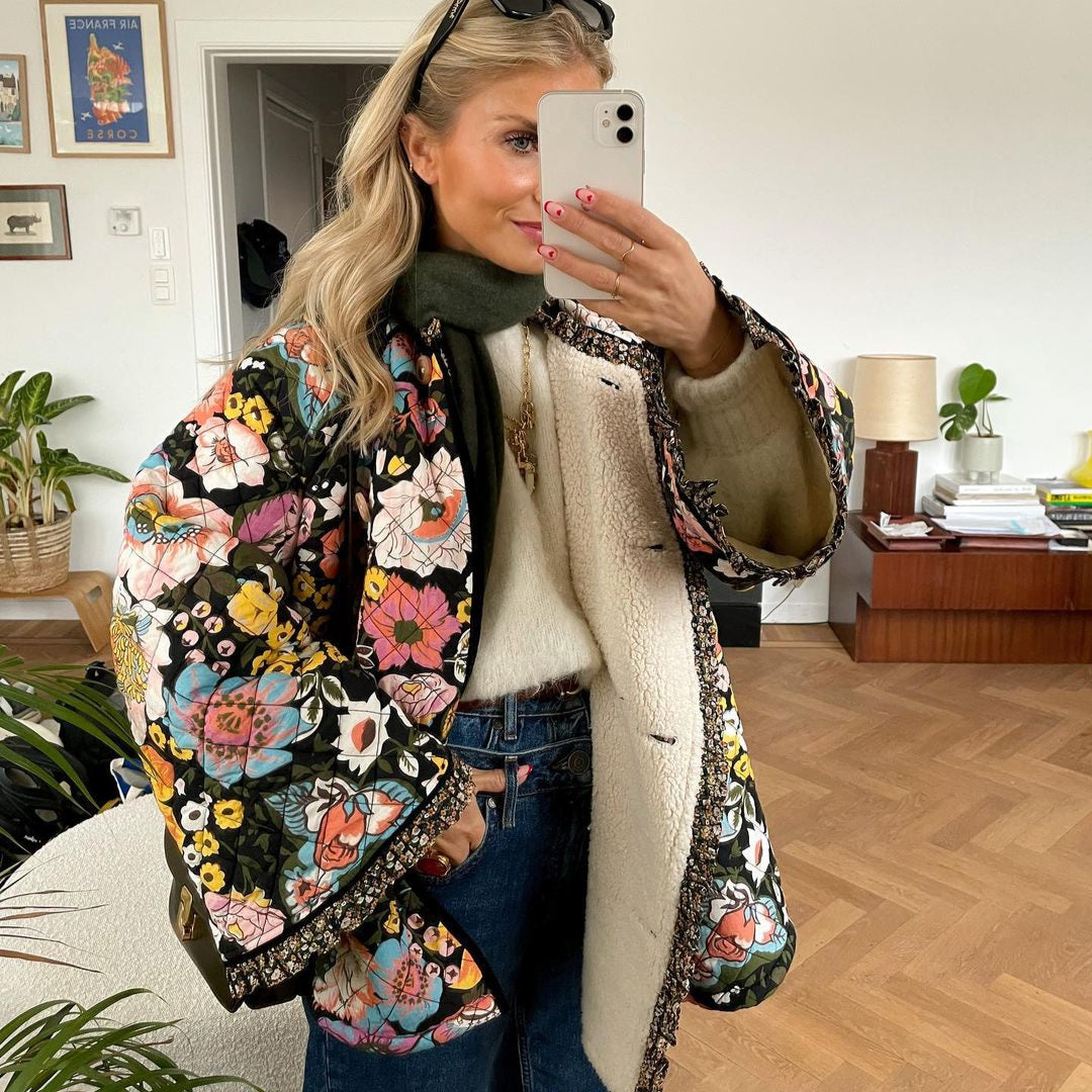 Sophie | Chic Vibrant Fall Jacket