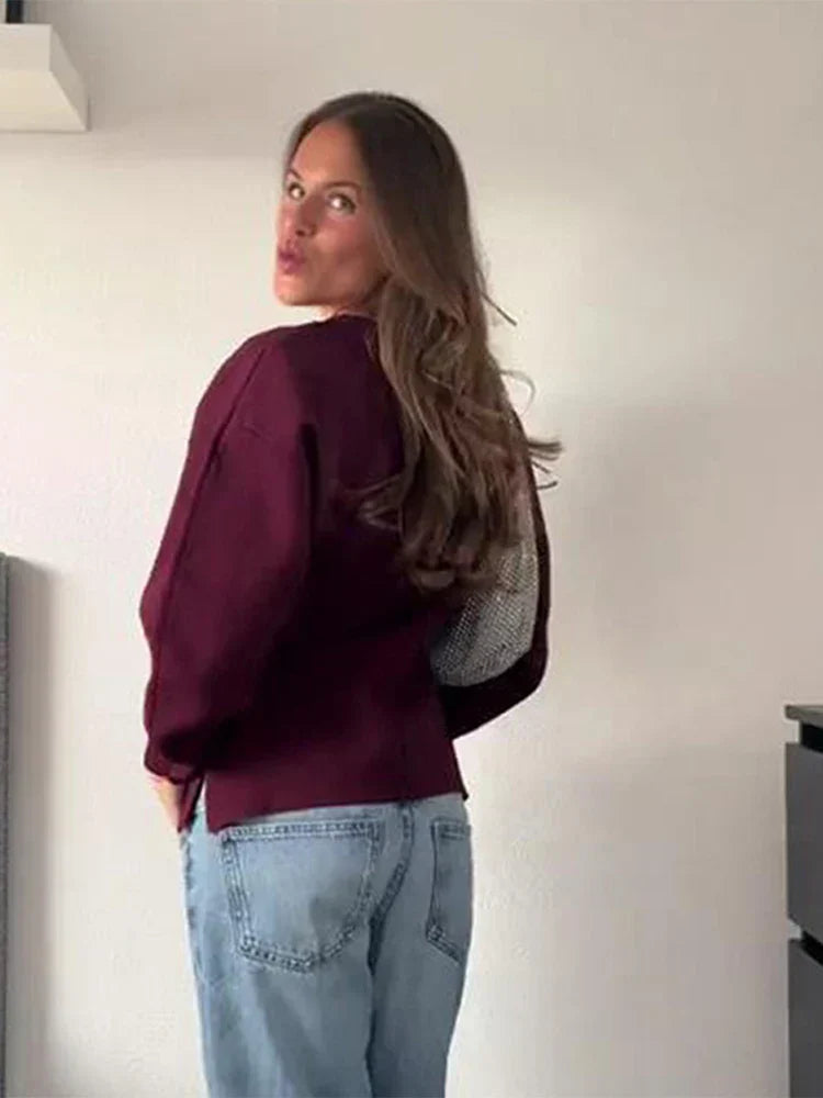 Peyton | V-neck Long Sleeve Casual 2-Piece Set