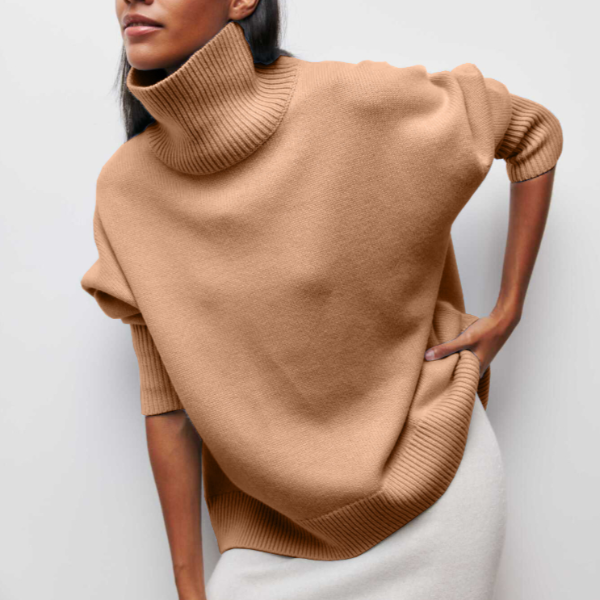 Avery | High Collar Pullover