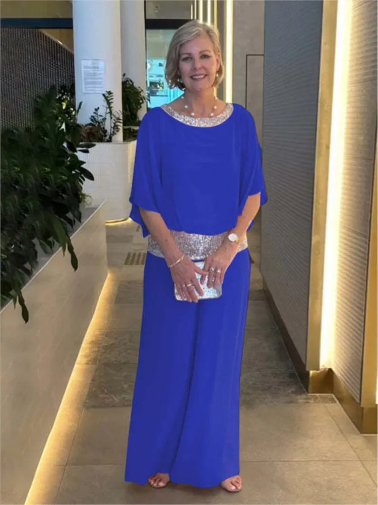 Olivia | Chic Sequin Spinning Tunic Set