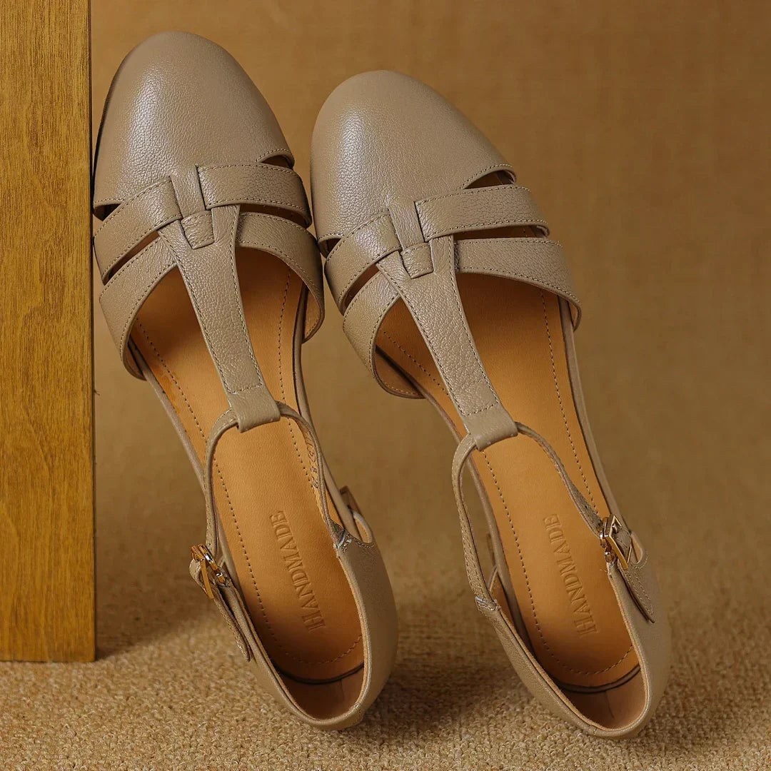 Orvanna | Classic T-Bar Flats