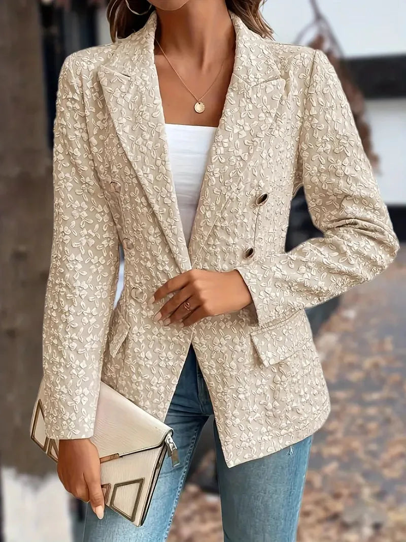 Savannah | Chic Vintage Double Breasted Blazer with Pockets