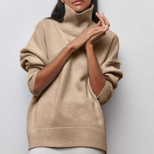 Avery | High Collar Pullover