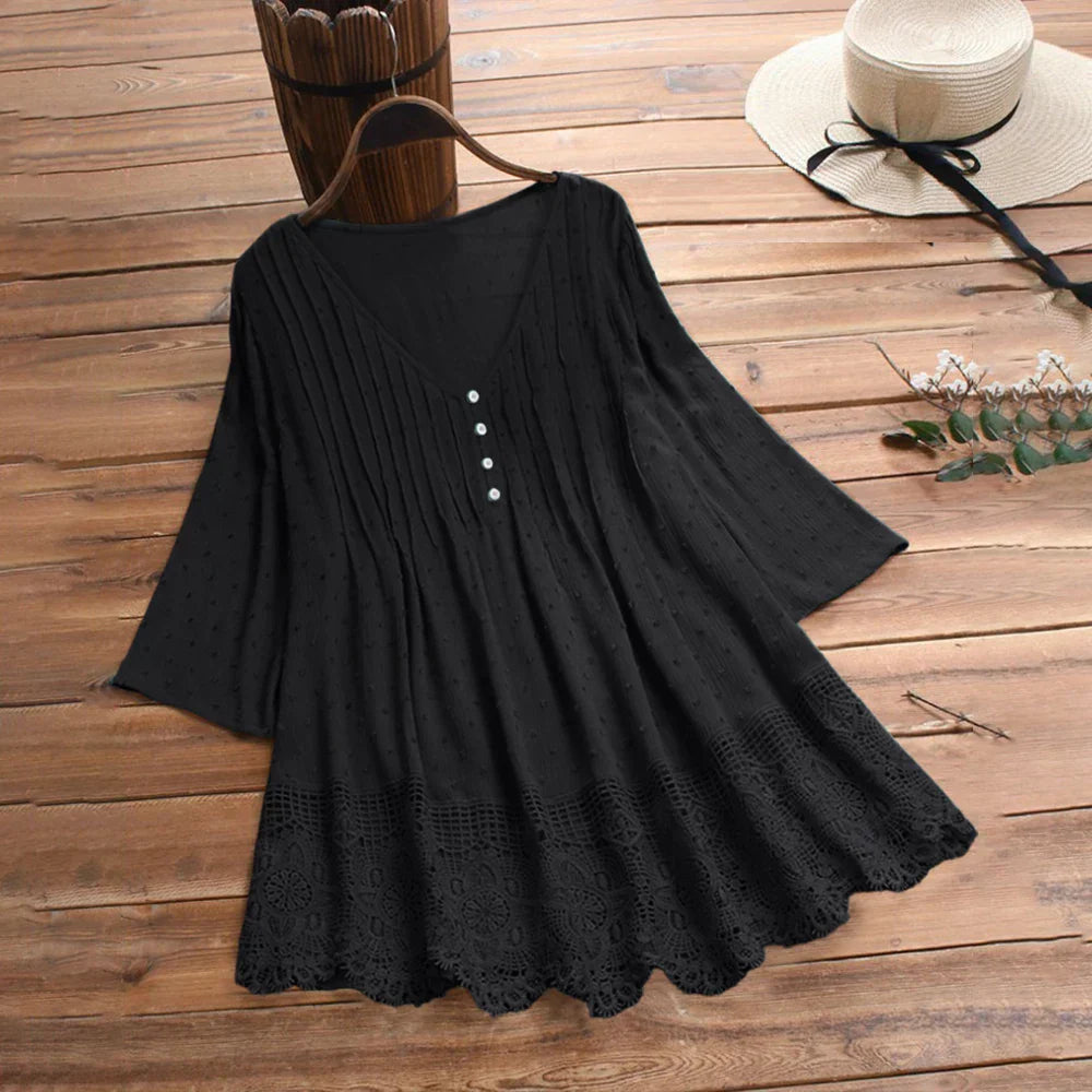 Emily | Retro Chic Lace Top