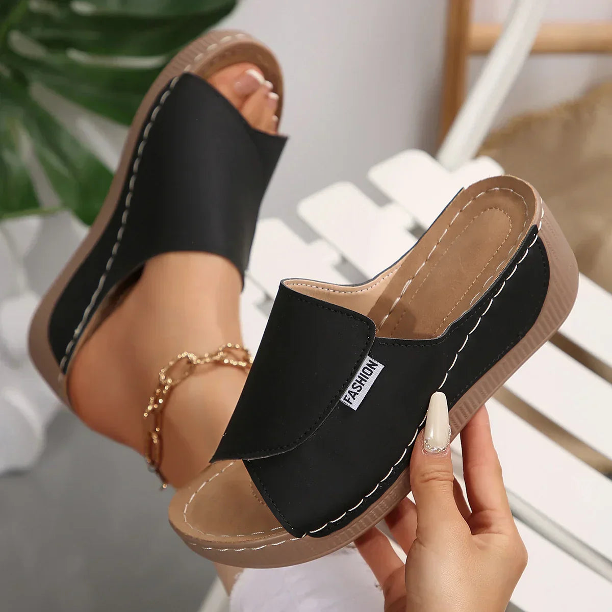 Selene | Orthopedic Wedge Heel Sandals