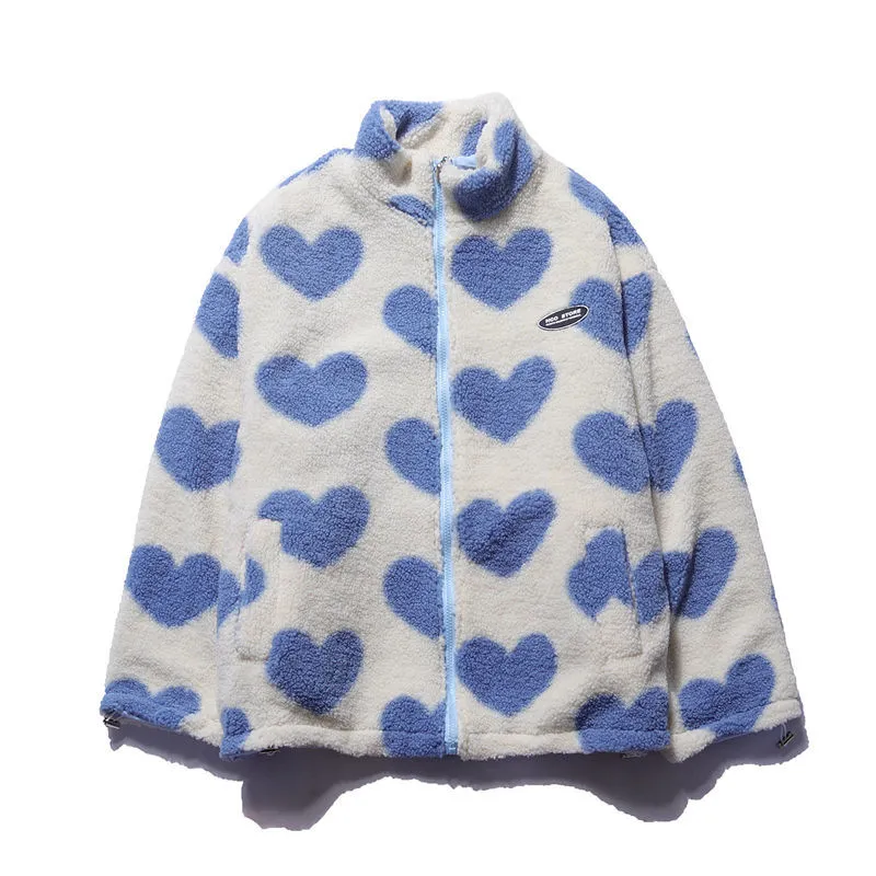 Liam | Cozy Reversible Heart Jacket (Exclusive Line)