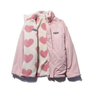 Liam | Cozy Reversible Heart Jacket (Exclusive Line)