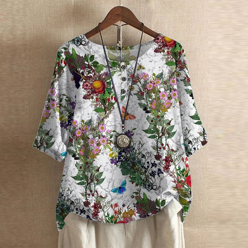 Anya | Vintage-Style Blouse