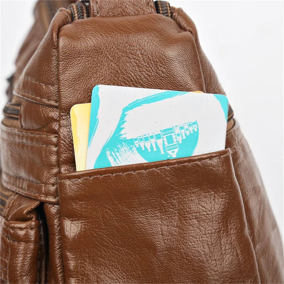 Sophia Retro Elegance | Cozy Zipper Pouch