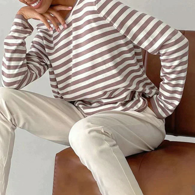Grace | Chic Striped Blouse