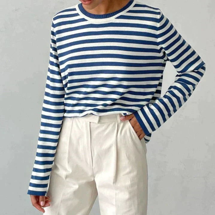 Grace | Chic Striped Blouse