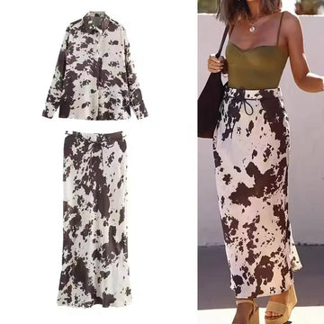 Aubrey | Chic Skirt and Jacket Ensemble