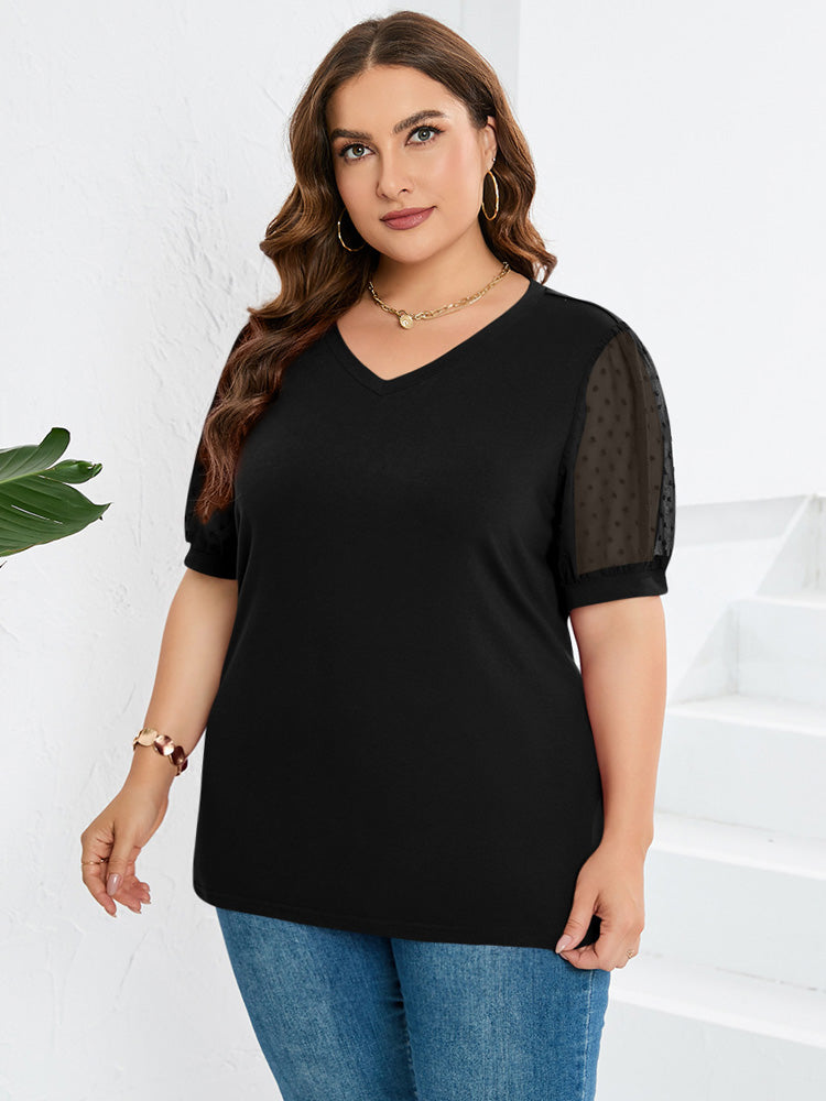 Grace | Chic V-Neck Elegance Blouse
