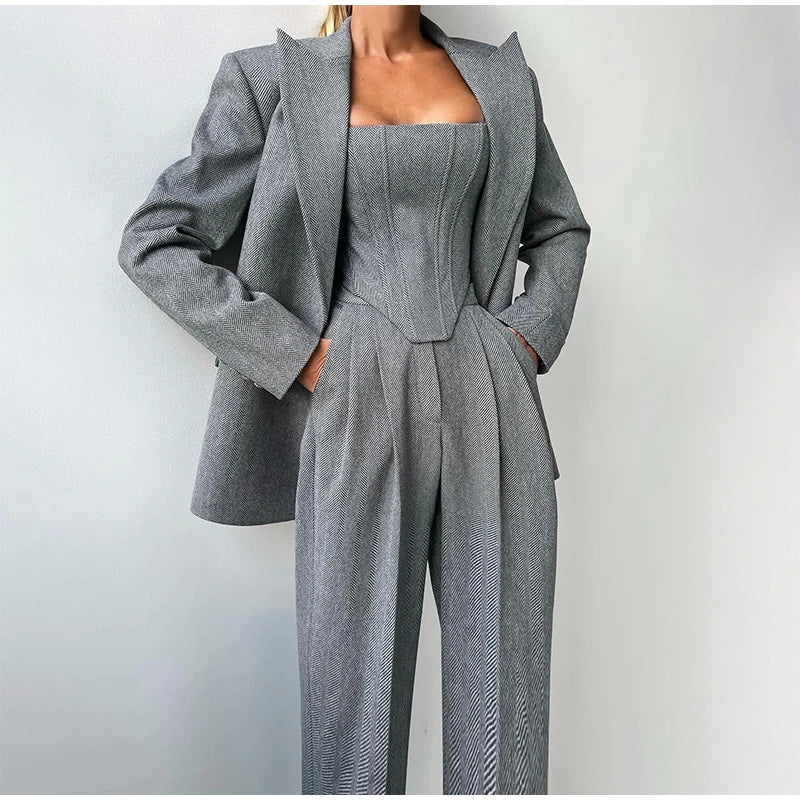 Sophia | Chic Tailored Blazer Ensemble