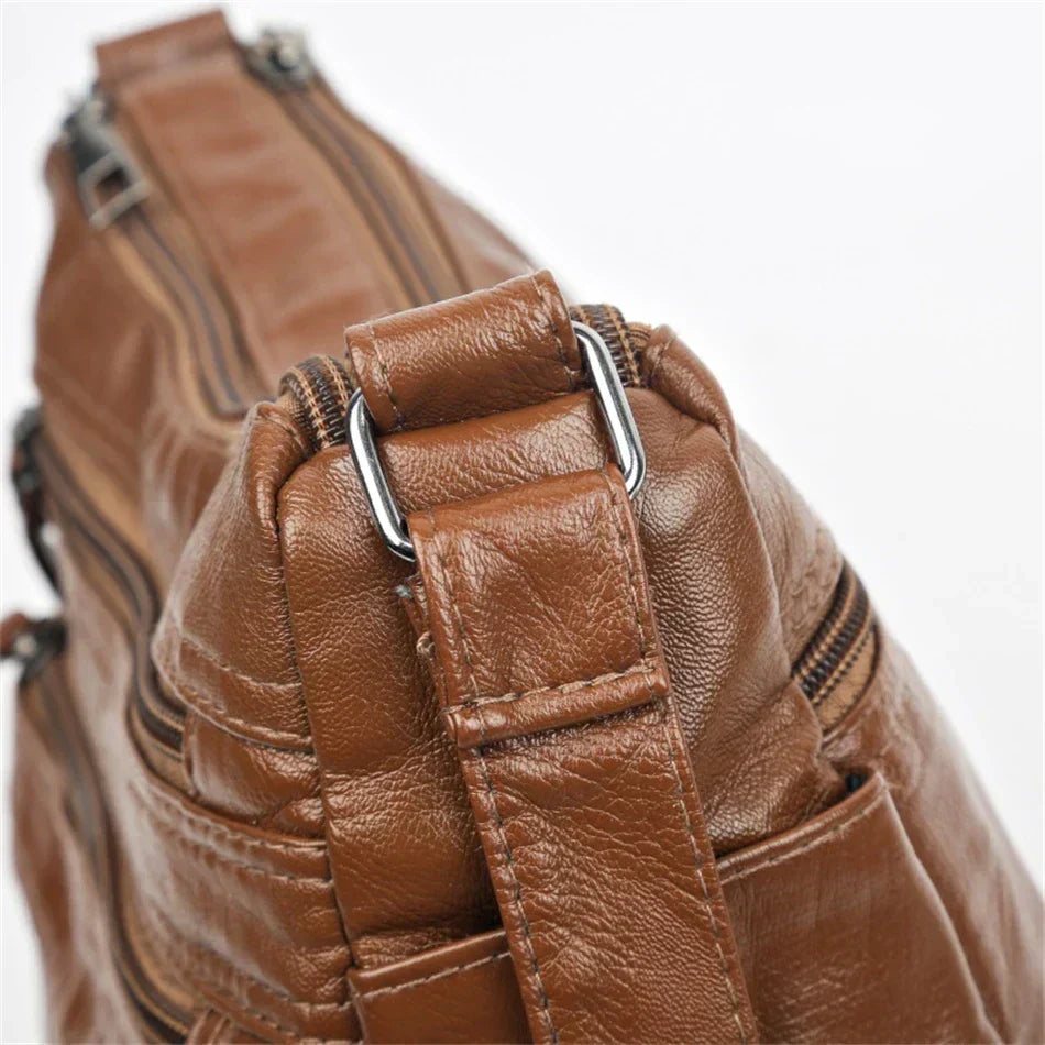 Sophia Retro Elegance | Cozy Zipper Pouch