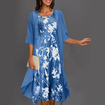 Aria | Chic Floral Print Dress Duo