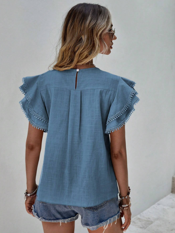 Samantha | Chic Linen Blouse