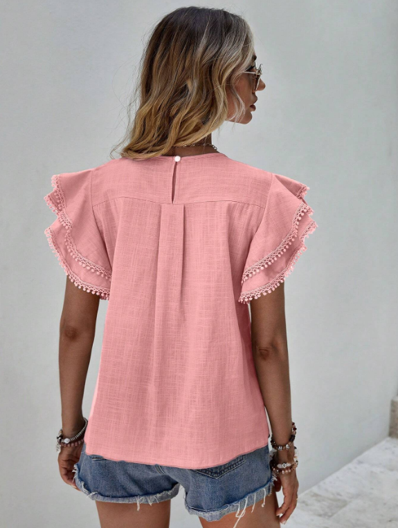 Samantha | Chic Linen Blouse