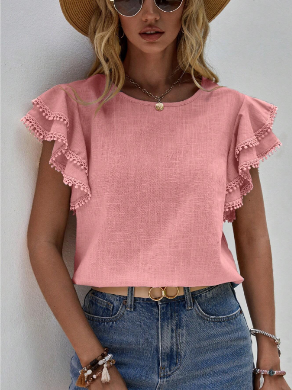 Samantha | Chic Linen Blouse