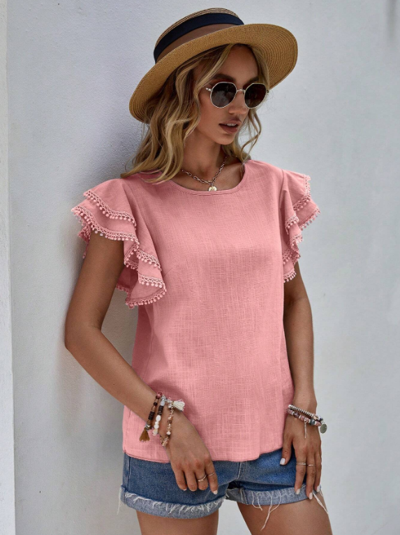 Samantha | Chic Linen Blouse