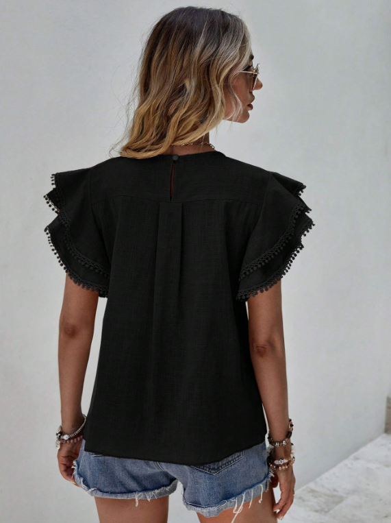 Samantha | Chic Linen Blouse