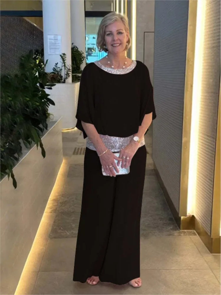 Olivia | Chic Sequin Spinning Tunic Set