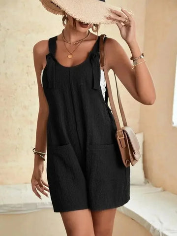 Sophie | Stylish Casual Tank Shorts Jumpsuit
