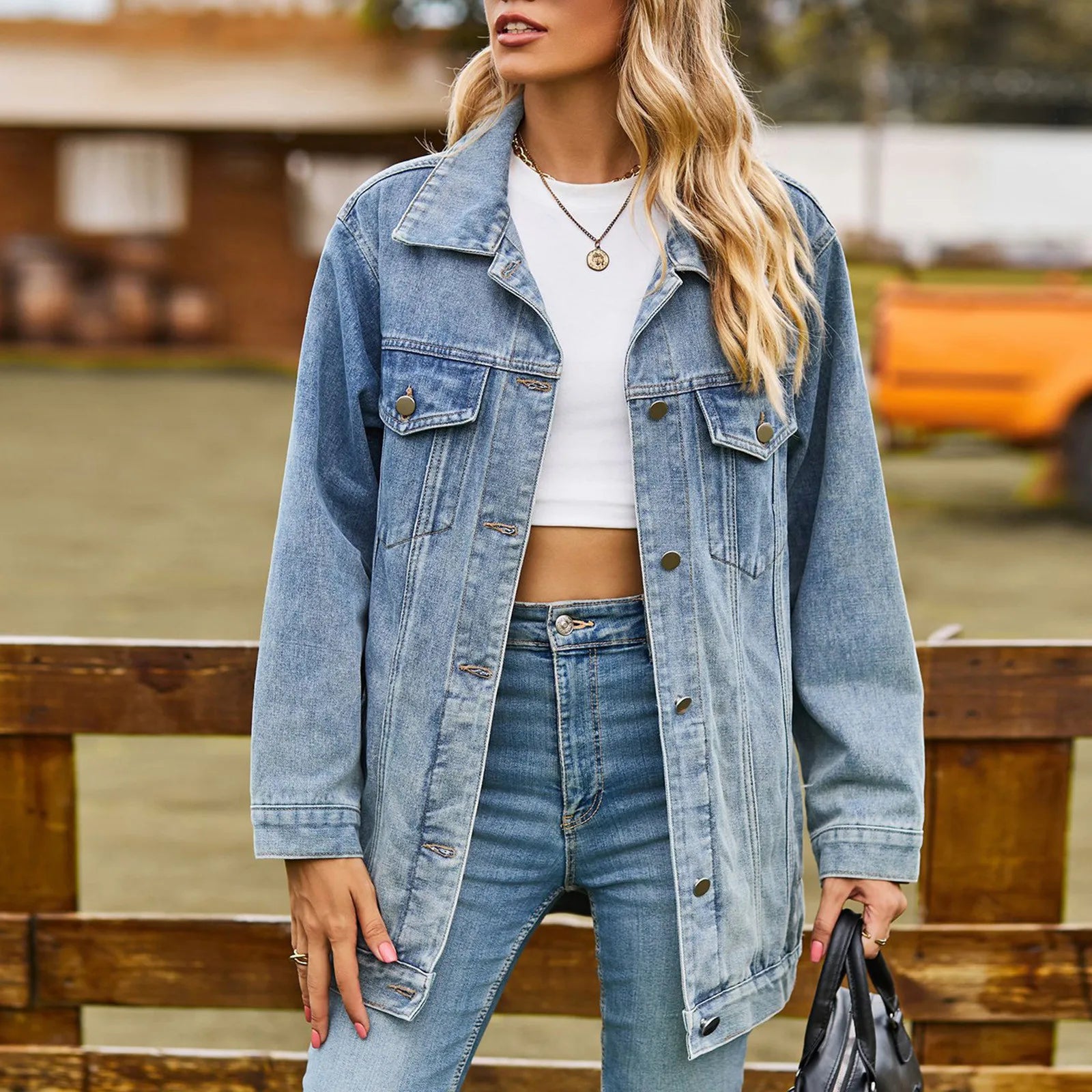 Sophie | Timeless Chic Country Denim Jacket