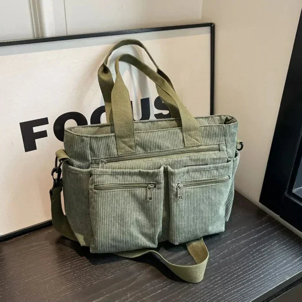 Lina | Handmade Drawstring Bag with Unique Details