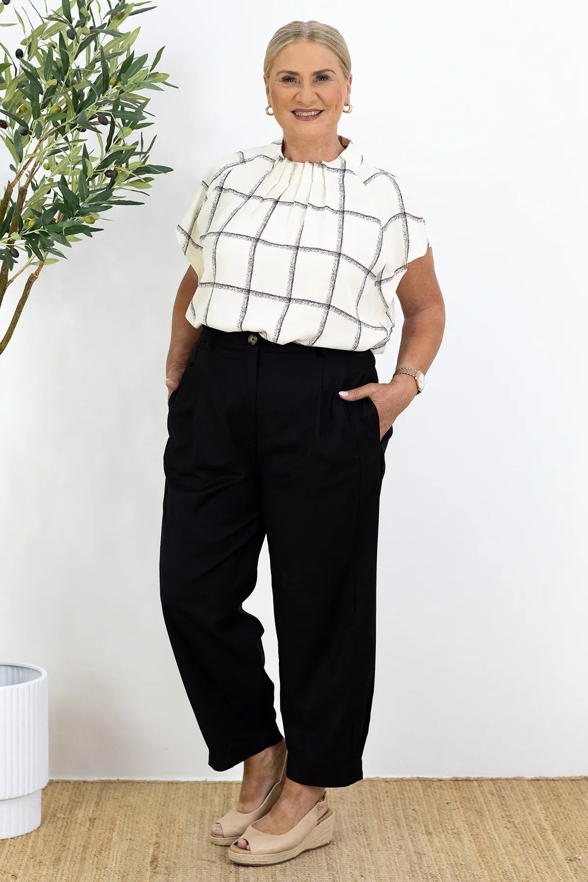 Emily | Summer Tapered Pant