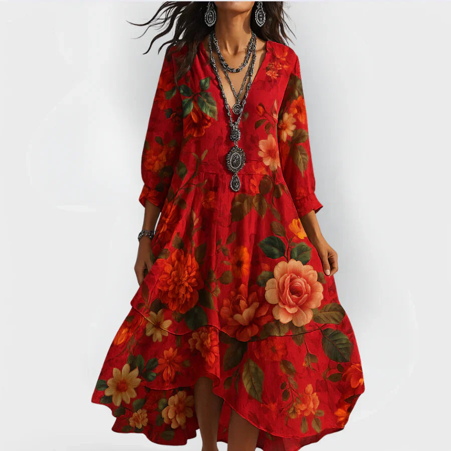 Soraya | Breezy Boho Dress With a Body-Flattering Flow