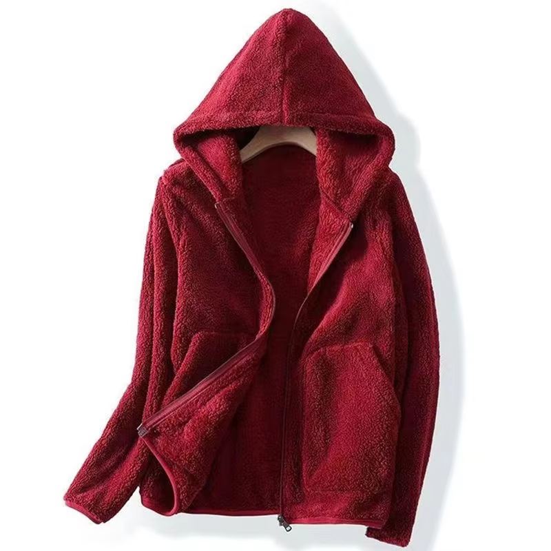 Avery | Ultra Cozy Coral Fleece Hoodie
