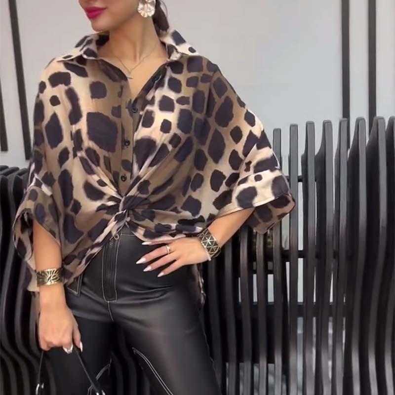 Sophia | Chic Leopard Print Blouse