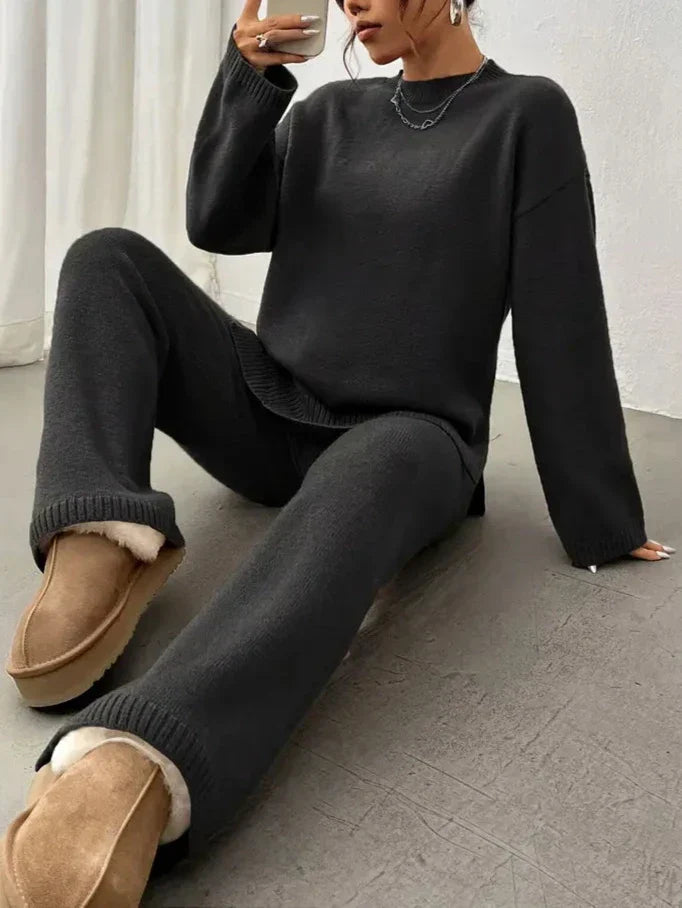 Sophie | Cozy Ribbed Knit Jumpsuit
