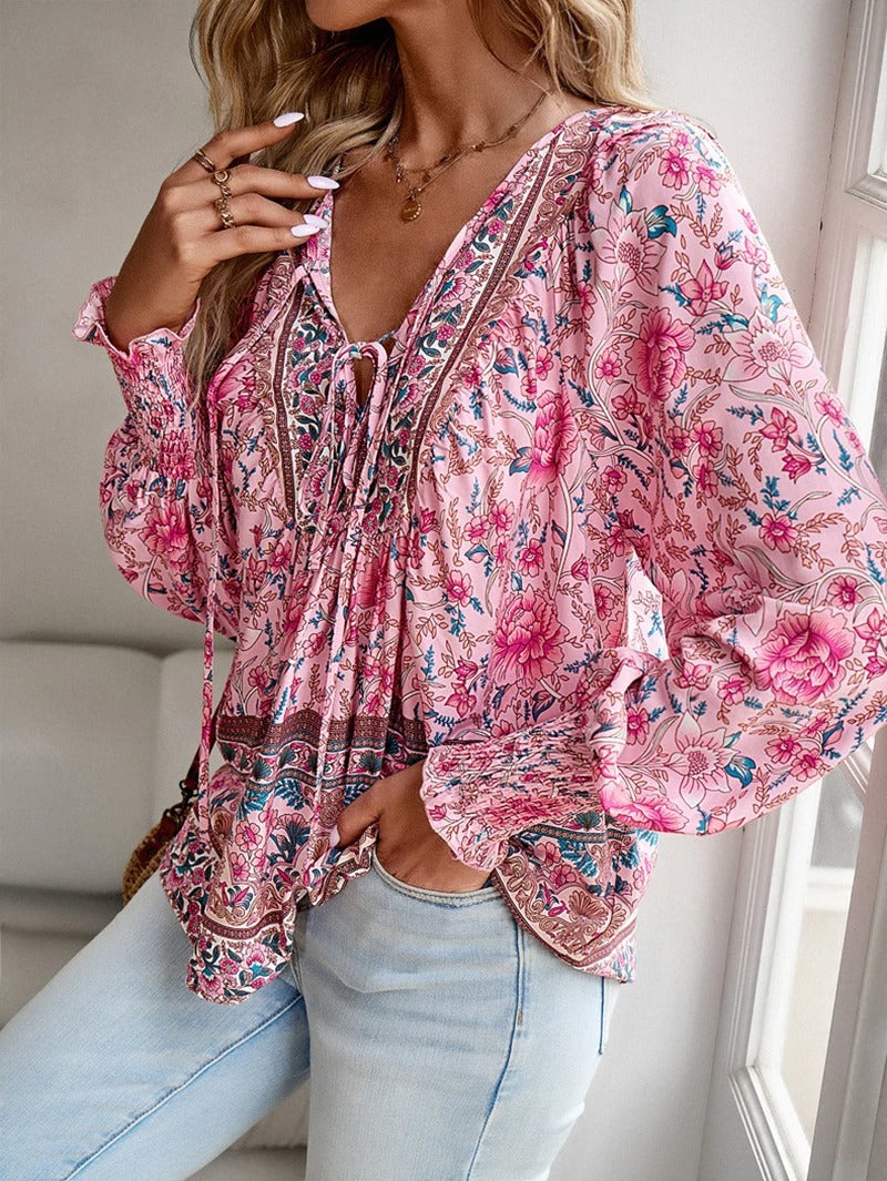 Emily | Floral Summer Blouse