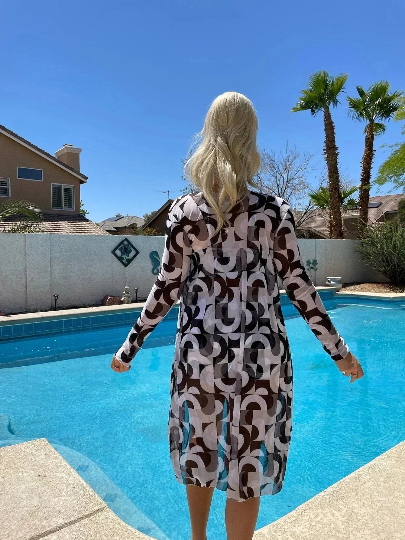 Avery | Stylish High-Waist Bikini Set with Matching Cover-Up