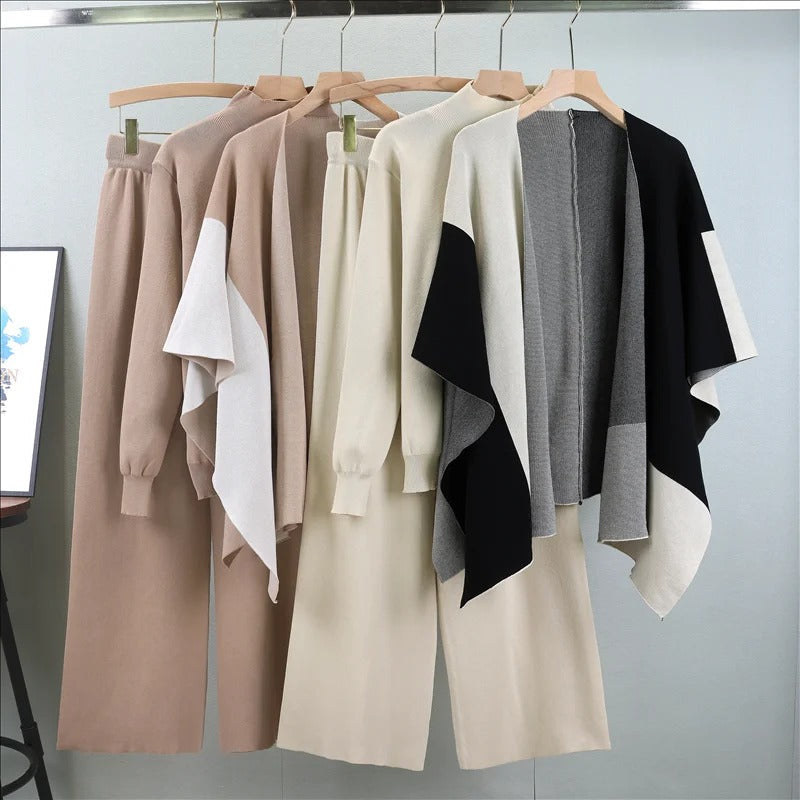 Alyssa | Chic Knitted Three-Piece Set