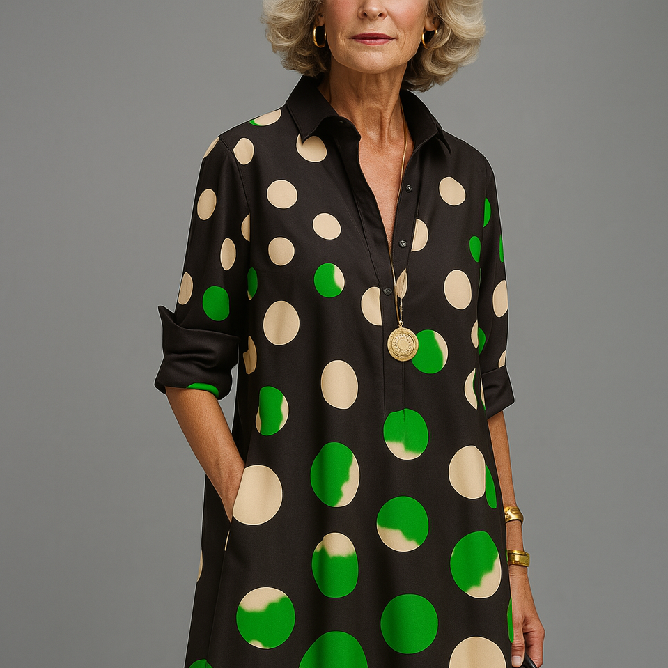 Danielle – Luxe Midi Dress for Effortless Elegance