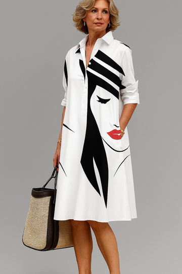 Cara – Sophisticated Midi Dress for Special Events