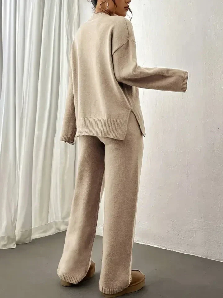 Sophie | Cozy Ribbed Knit Jumpsuit