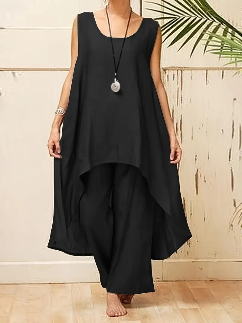 Sophia | Chic Linen Ensemble