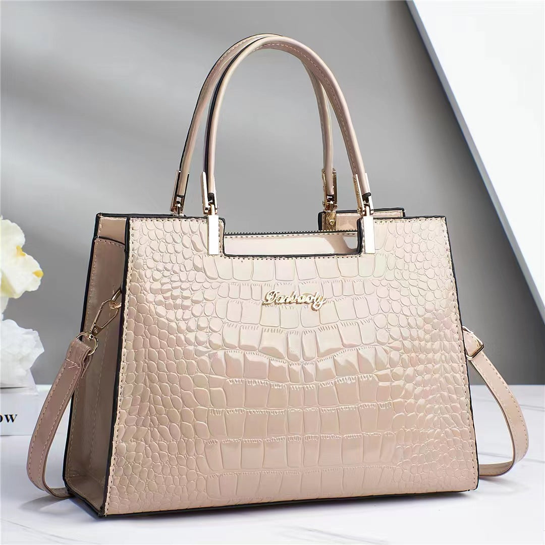 Brooklyn Shine | Croc-Embossed Luxury Bag