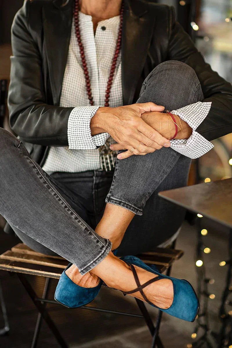 Camille | Elegant Strap Mid-Heels